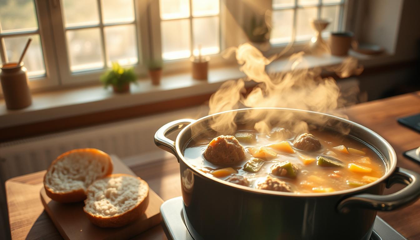 meatball soup tutorial