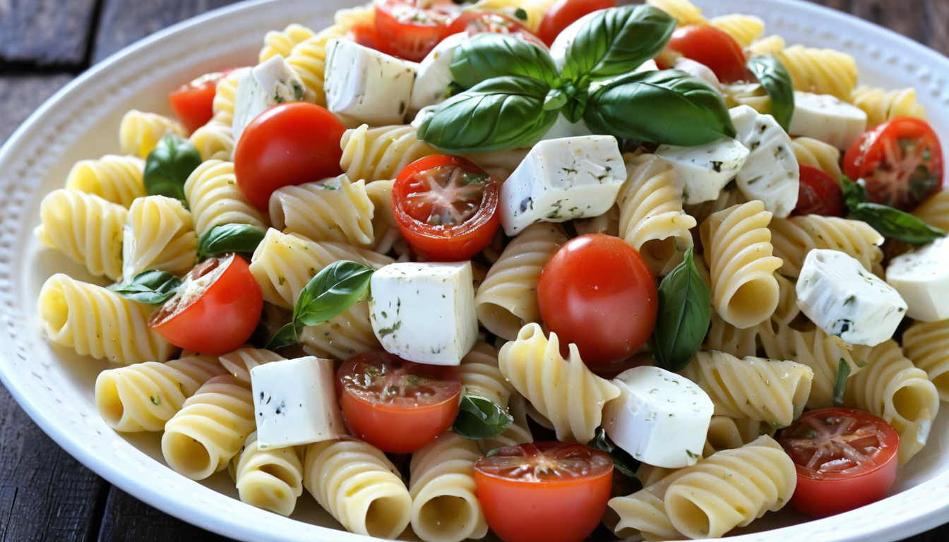 caprese pasta salad caprese pasta salad recipe aldi's caprese pasta salad caprese salad pasta pasta caprese salad how to make caprese pasta salad 5 Simple Ingredients for the Best Caprese Pasta Salad What is caprese pasta salad made of? What are the five mistakes to avoid pasta salad? What are the ingredients of caprese salad? What is a caprese sandwich made of? Should I rinse pasta for cold pasta salad? What goes bad in pasta salad? Why is Caprese salad so good? What can I use instead of balsamic in caprese? What is a substitute for basil in Caprese salad? What is a fun fact about the Caprese salad? What olive oil is best for caprese? Is Caprese salad good for losing weight? What is on the Jimmy John's caprese sandwich? How healthy is caprese? What does caprese mean in Italian?