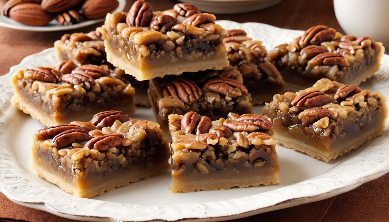 Best Pecan Pie Bars Recipe Chocolate Pecan Pie Bars Recipe Southern Pecan Pie Bars Recipe Sugar Free Pecan Pie Bars Recipe Is light or dark Karo syrup better for pecan pie? How do you know when pecan bars are done? What is southern pecan pie made of? Why is my pecan pie so runny? How do you keep pecan pie crust from getting soggy? Can I use molasses instead of dark corn syrup in pecan pie? Can you overcook pecan pie? How do you cut pecan bars? Is pecan pie supposed to be gooey in the middle? The Best Pecan Pie Bars Recipe Best Pecan Pie Bars Recipe Pecan Pie Bars Recipe Easy Ooey Gooey Pecan Pie Bars Recipe Pecan Pie Bars Recipe Without Corn Syrup Keto Pecan Pie Bars Recipe Healthy Pecan Pie Bars Recipe