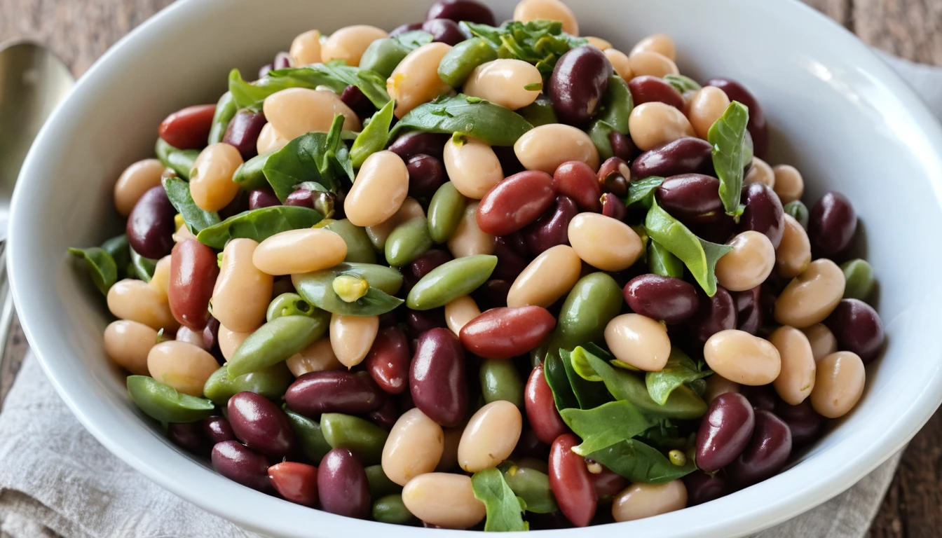 Three Bean Salad What is the three sacred sisters salad? Is 3 bean salad good for diabetics type 2? What are the healthiest beans to put in a salad? Is 3 bean salad high in carbs? What 3 foods make up the Three Sisters? What is the name of the salad the Kardashians eat? What is the healthiest bean for a diabetic? three bean salad recipe recipe for three bean salad three bean salad recipes three bean salad canned three beans salad three bean salad in a can how to make three bean salad three beans salad recipes how do you make three bean salad read three bean salad How long can you keep a bean salad in the fridge? What is the healthiest lettuce for diabetics? What are the best beans for burning belly fat? Are canned beans as healthy as fresh beans? Are great northern beans the same as navy beans? Is it good to eat bean salad everyday? Which bean has the lowest carbs? How many calories are in one cup of three bean salad?