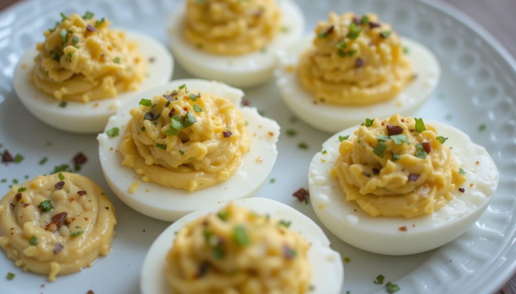 deviled eggs recipe deviled egg recipe best deviled egg recipe recipe on deviled eggs how to make deviled eggs recipe a deviled egg recipe a recipe for deviled eggs what is the best deviled egg recipe The Best Deviled Eggs Recipe You’ll Ever Make (Creamy & Easy!) How to Make Perfect Deviled Eggs in 15 Minutes (Beginner-Friendly) Top 10 Deviled Eggs Variations You Need to Try Today Easy Classic Deviled Eggs Recipe (Quick Party Favorite!) The Best Creamy Deviled Eggs with a Secret Ingredient Healthy Deviled Eggs Recipe (Low Carb & High Protein) How to Make Deviled Eggs Without Mayo (Healthy Twist!) The Ultimate Deviled Eggs Recipe for Holidays & Parties Top Tips for Making the Best Deviled Eggs Every Time Easy Southern Deviled Eggs Recipe (Bold Flavor & Creamy Texture) The Best Deviled Eggs for Meal Prep (Quick & Delicious) How to Make Fancy Deviled Eggs Like a Pro Chef Top Party Appetizer: Classic Deviled Eggs Everyone Loves Easy Spicy Deviled Eggs Recipe (With a Flavor Kick!) The Best Deviled Eggs with Paprika & Mustard (Classic Style) Healthy Avocado Deviled Eggs (Clean Eating Favorite!) How to Make Deviled Eggs Ahead of Time (No Stress!) Top Keto Deviled Eggs Recipe (Low Carb & Delicious) Million Dollar Deviled Eggs Easy Garlic Herb Deviled Eggs (Bursting with Flavor) The Best Deviled Eggs Recipe for Beginners (Step-by-Step) What are all the ingredients for deviled eggs? What is the secret ingredient for the best deviled eggs? What are the five golden rules of deviled eggs? Are deviled eggs good for diabetics? What is the 3 3 3 rule for eggs? What is the forgotten ingredient I always add to my deviled eggs? What does Martha Stewart put in her deviled eggs? What are common deviled egg mistakes? What is the 5 5 5 rule for eggs? What is the best hack for deviled eggs? Is it better to make deviled eggs day before or day of? What kind of vinegar is in deviled eggs? BEST Deviled Eggs Recipe Creative holiday and novelty eggs Creative flavor twists Classic Southern Deviled Eggs a good deviled egg recipe deviled egg recipes best deviled egg recipe recipe on deviled eggs deviled egg recipes recipe for deviled eggs best deviled eggs recipe Million dollar deviled eggs Easy deviled eggs recipe Classic deviled eggs recipe 10 best deviled egg recipes Deviled eggs recipe NYT Southern deviled eggs recipe 5 star deviled egg recipe Deviled eggs recipe with relish devilled eggs recipe easy deviled eggs recipe classic deviled eggs recipe