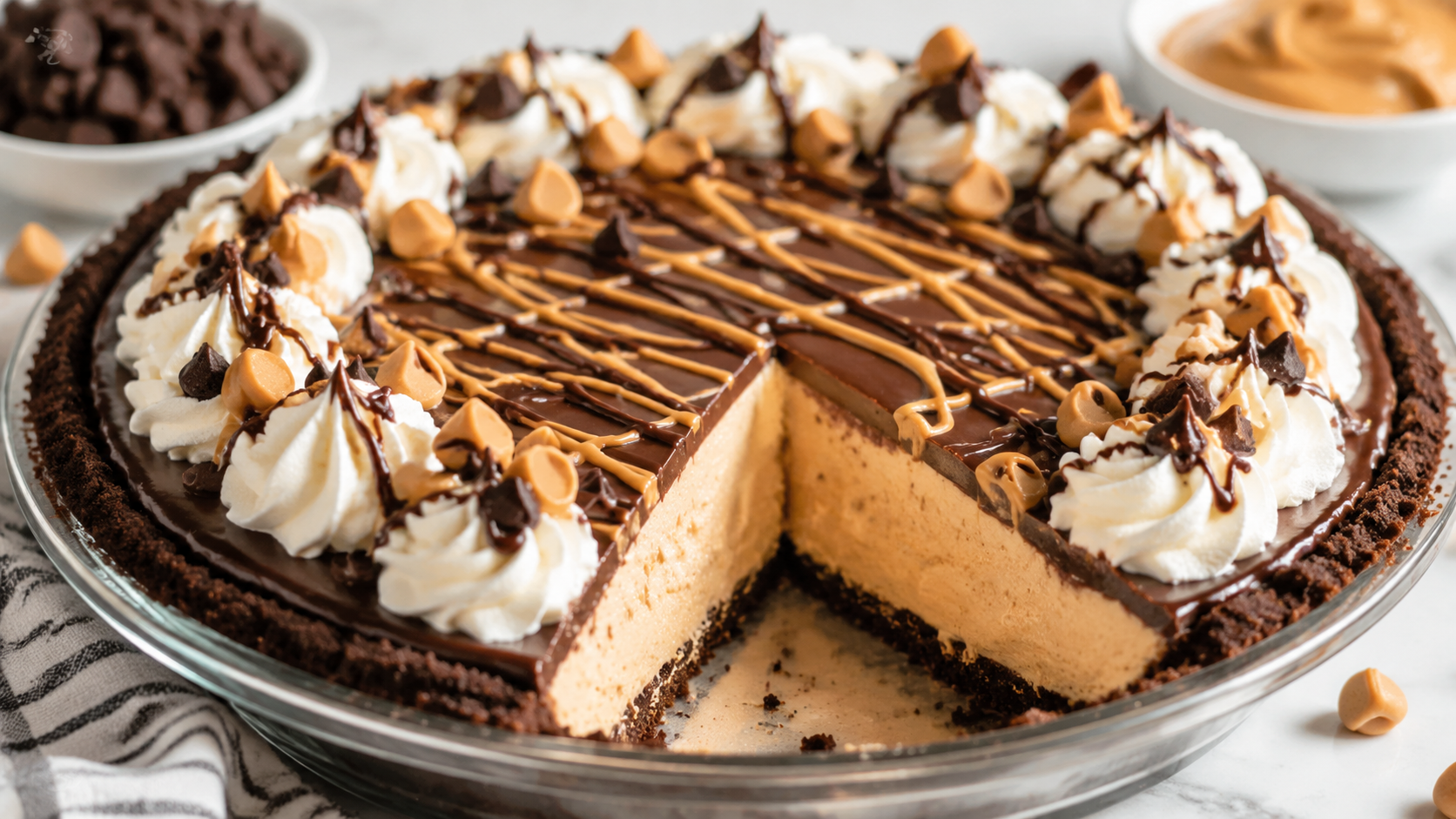 🥜 The Best 4-Ingredient Peanut Butter Chocolate Pie Recipe You'll Ever Make! #EasyRecipe #Homemade #ViralRecipe 🍫 How to Make the Easiest Peanut Butter Chocolate Pie in Just Minutes! #HowTo #EasyDessert #TopRecipe ✨ Top 4-Ingredient Peanut Butter Chocolate Pie That's Breaking the Internet! #Trending #ViralRecipe #NoBake ❤️ Easy Homemade Peanut Butter Chocolate Pie Everyone Will Beg You to Make Again! #Homemade #FamilyFavorite #EasyDessert 🔥 Best No-Bake Peanut Butter Chocolate Pie – Only 4 Simple Ingredients! #BestRecipe #QuickDessert #ViralFood 🍰 How to Make a Creamy Peanut Butter Chocolate Pie That Tastes Bakery-Fresh! #HomemadeDessert #EasyRecipe #FoodLover 😍 Top-Rated Peanut Butter Chocolate Pie That's Rich, Creamy & So Easy! #TopRecipe #DessertGoals #PeanutButter ⚡ The Ultimate Easy Peanut Butter Chocolate Pie Recipe You Need This Weekend! #EasyBaking #WeekendTreat #ViralRecipe 🍽️ Best Homemade Peanut Butter Chocolate Pie for Family Gatherings & Holidays! #FamilyDessert #Homemade #BestDessert 🎉 How to Make the Perfect Peanut Butter Chocolate Pie with Just 4 Ingredients! #HowToCook #SimpleRecipes #NoBakeDessert 💯 Viral Peanut Butter Chocolate Pie Everyone Is Talking About Right Now! #ViralRecipe #TrendingDessert #MustTry 🥄 Easy 4-Ingredient Peanut Butter Chocolate Pie That Melts in Your Mouth! #EasyRecipe #DessertLovers #Homemade 🍫 Top No-Bake Peanut Butter Chocolate Pie Recipe That's Better Than Store-Bought! #TopDessert #HomemadeGoodness #Foodie 🌟 Healthy-ish Peanut Butter Chocolate Pie Hack You Have to Try! #HealthyTreat #EasyDessert #RecipeIdeas 🚀 Best Viral Peanut Butter Chocolate Pie Recipe – So Easy Anyone Can Make It! #BestRecipe #EasyCooking #ViralFood #HomemadeDessert #ChocolateLovers